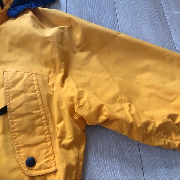 Vintage FAR WEST Europe Bond Gore-Tex Yellow Windbreaker Men’s Size M - Picture 12 of 16